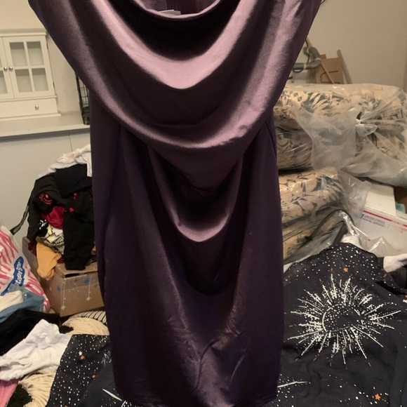 Mind Code Purple Mini Dress - Picture 3 of 5